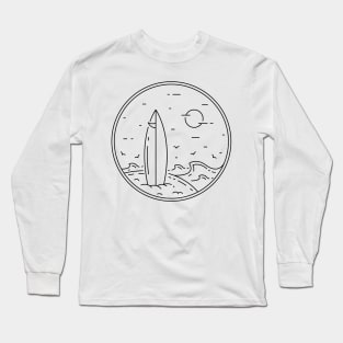 Summer Surfing Long Sleeve T-Shirt